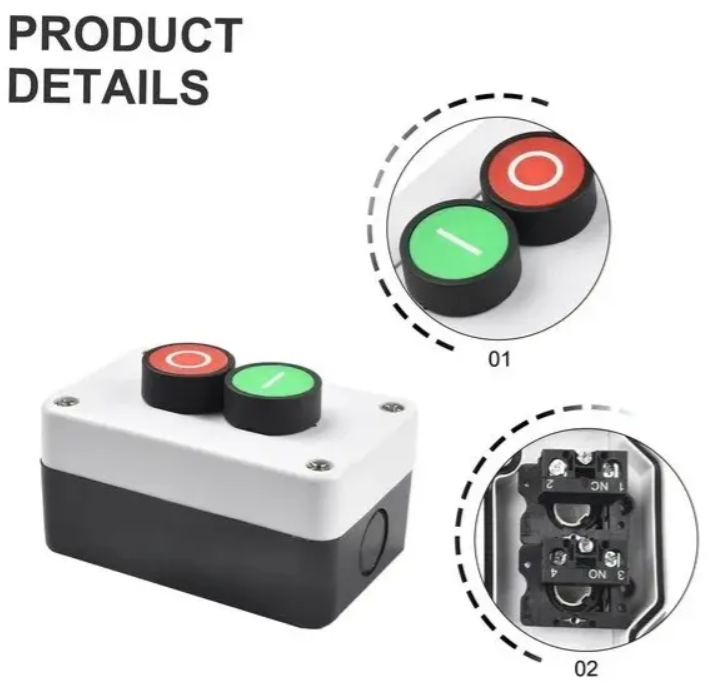 Push Button Station 2 botones - Product Details